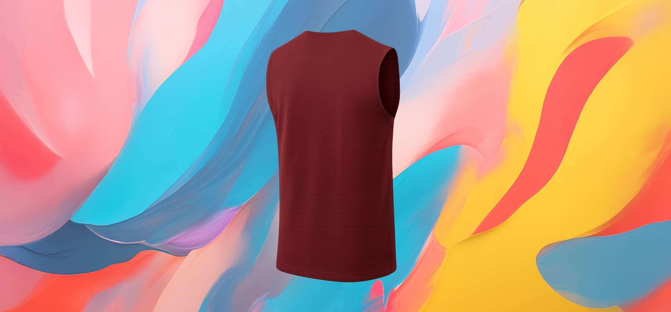 The 25x – Men’s Classic Burgundy Tank Top - Image 4