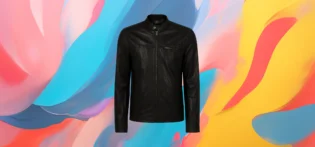 Produit#8- The 25x – Men’s Leather Zip-Up Jacket