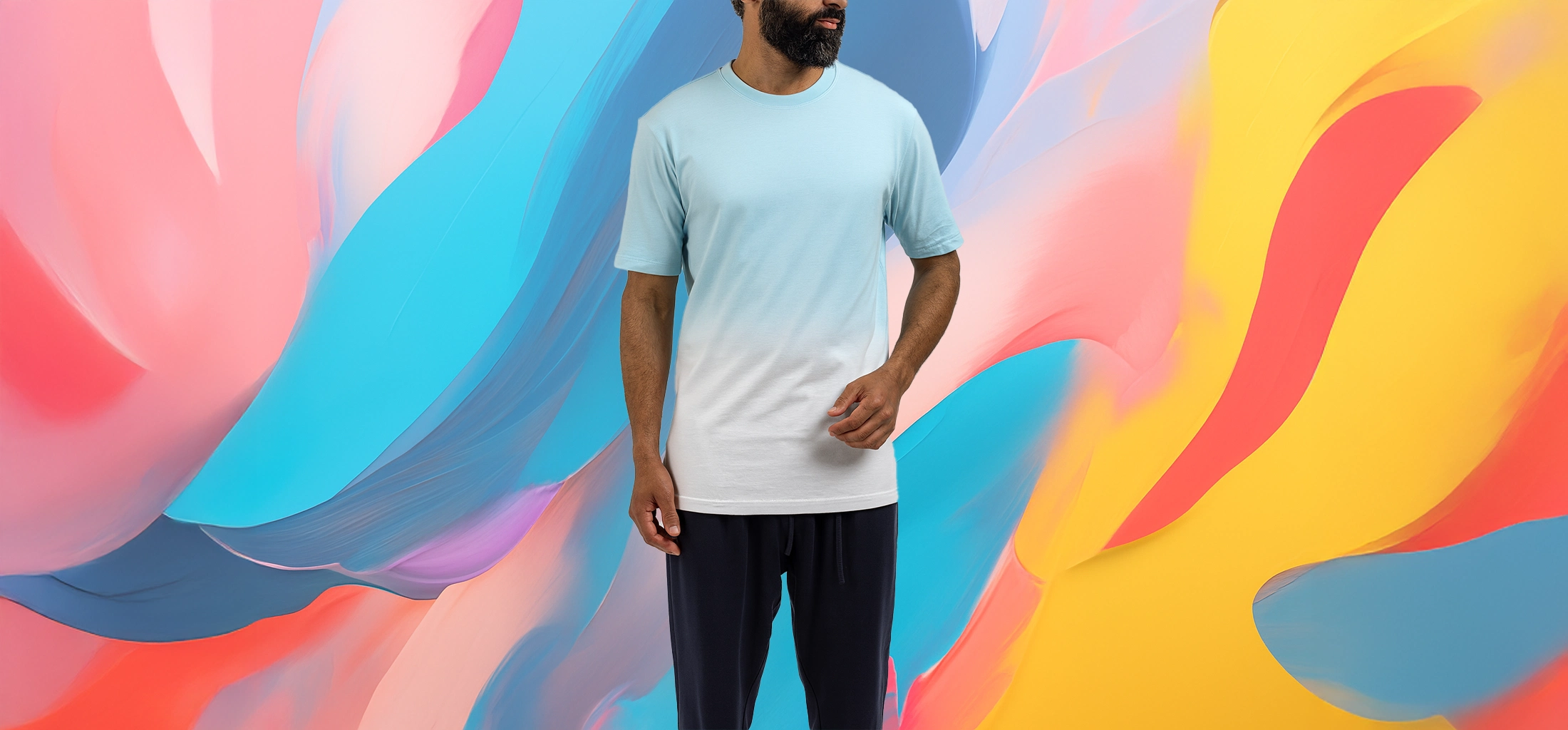The 25x – Short Sleeve Gradient T-Shirt - Image 2