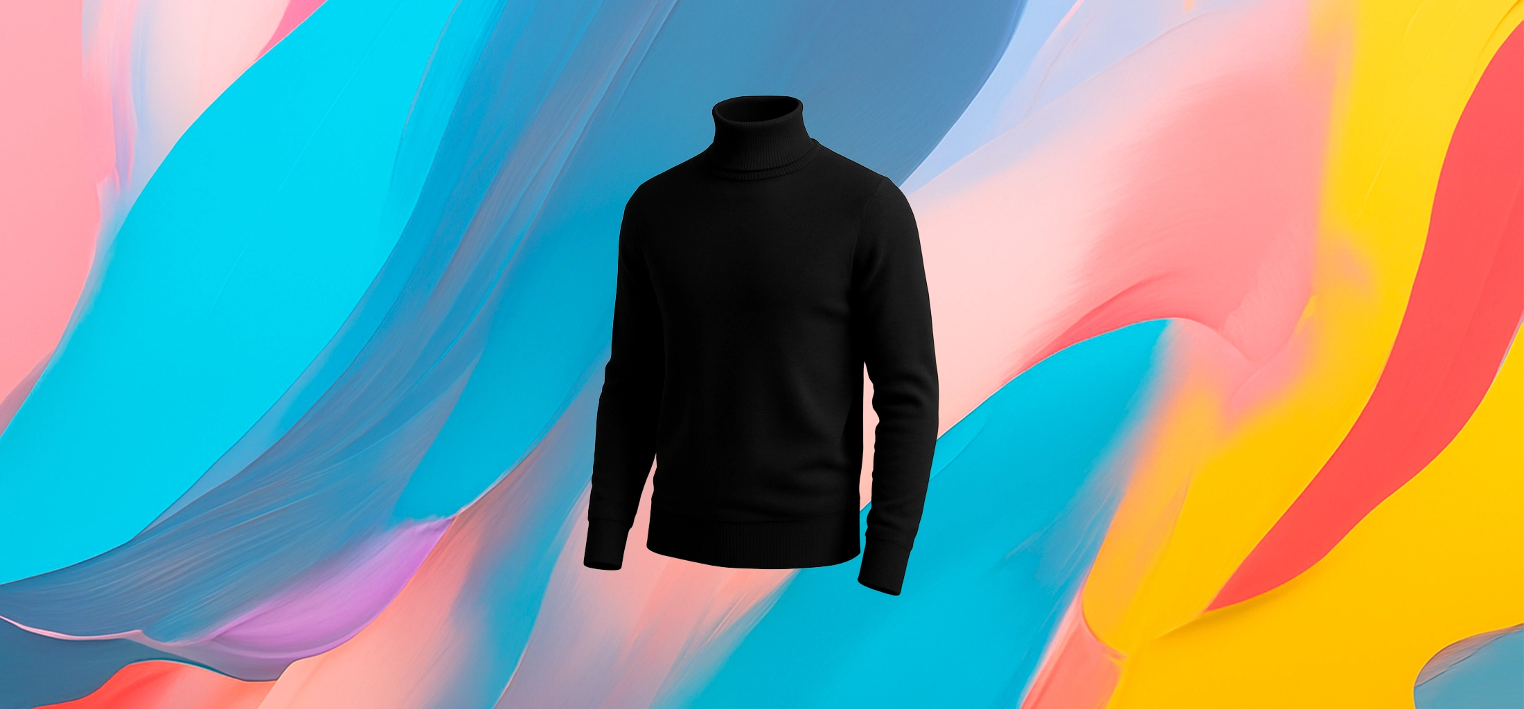 The25x Black Sweater - Image 2