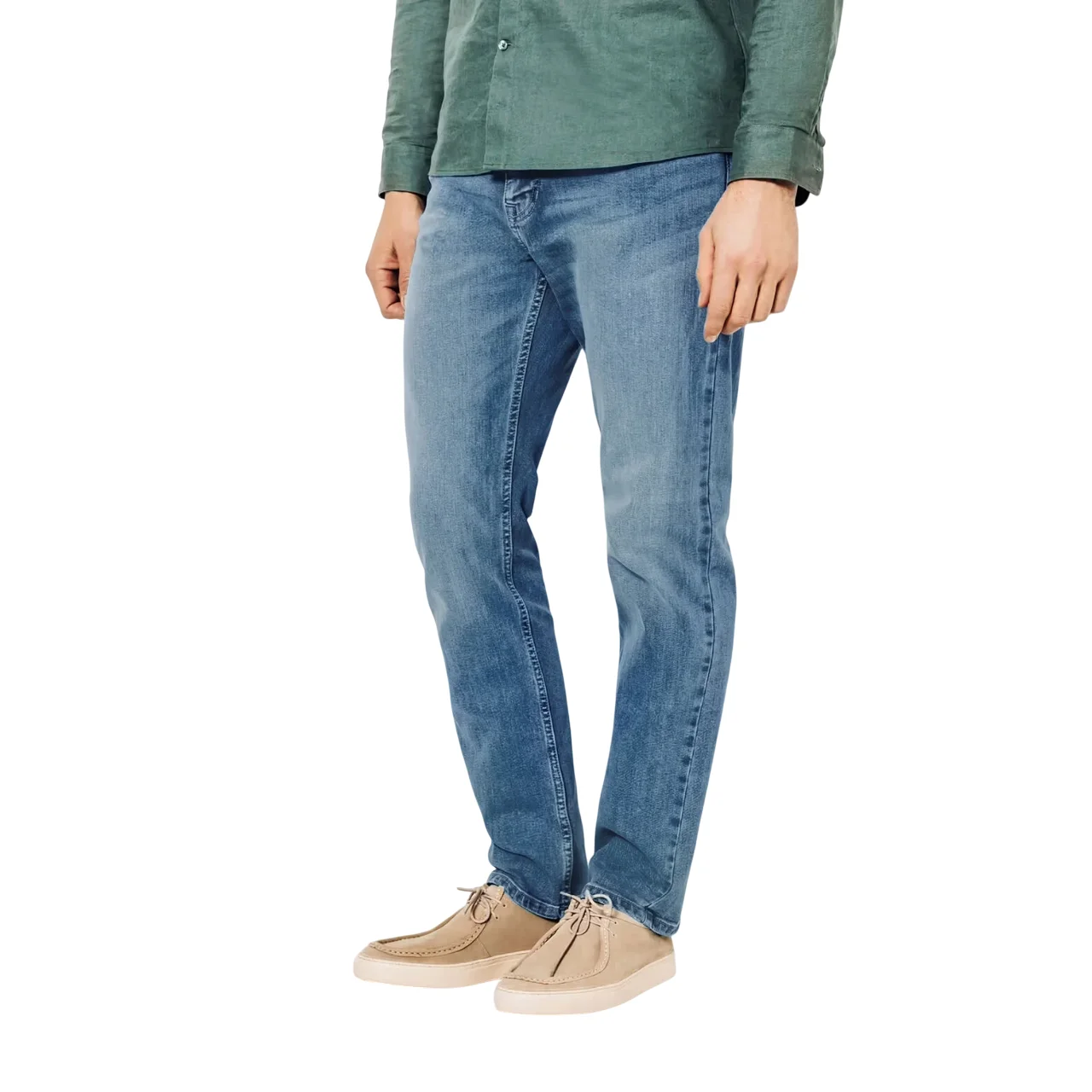 Straight jeans - Blue - Image 2