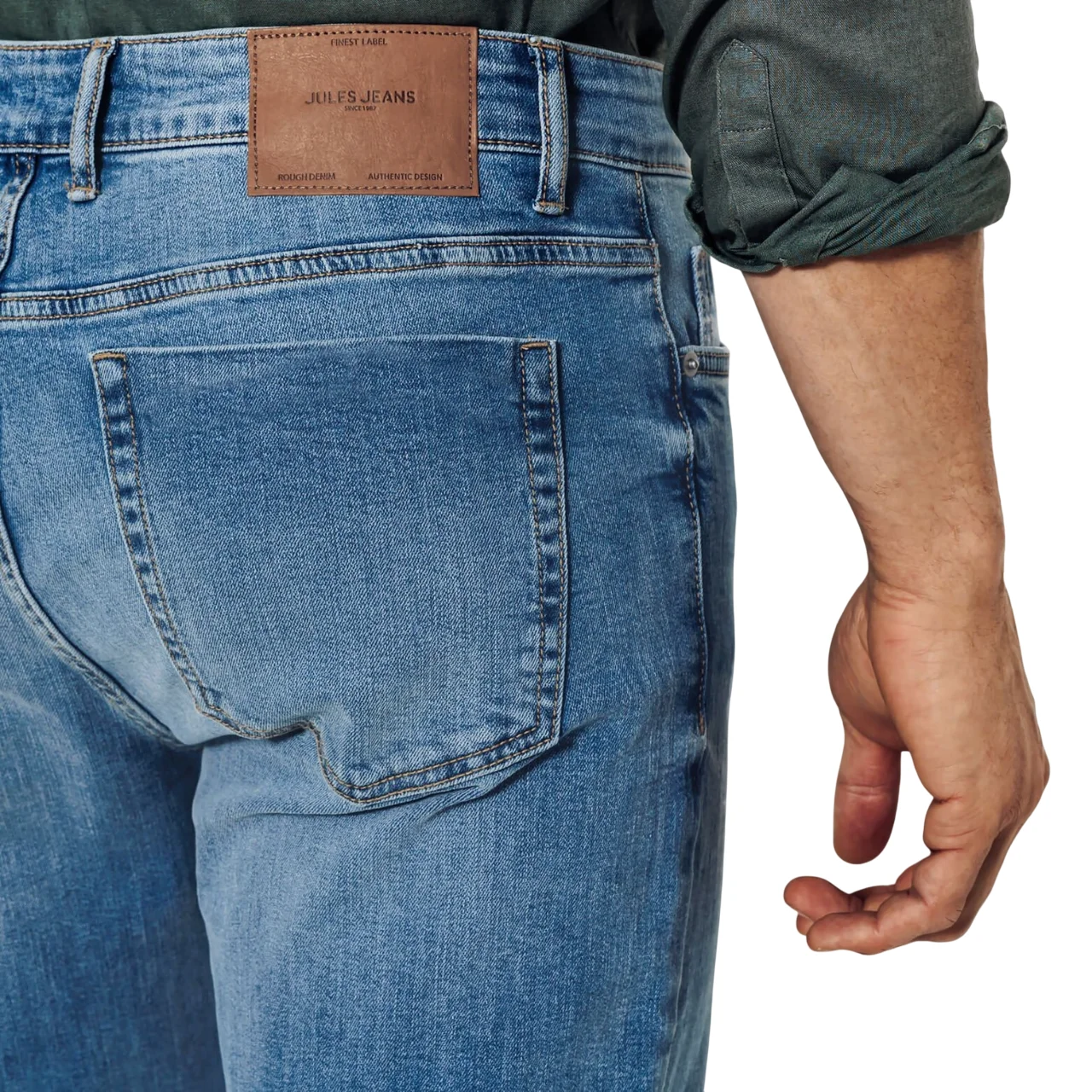 Straight jeans - Blue - Image 4