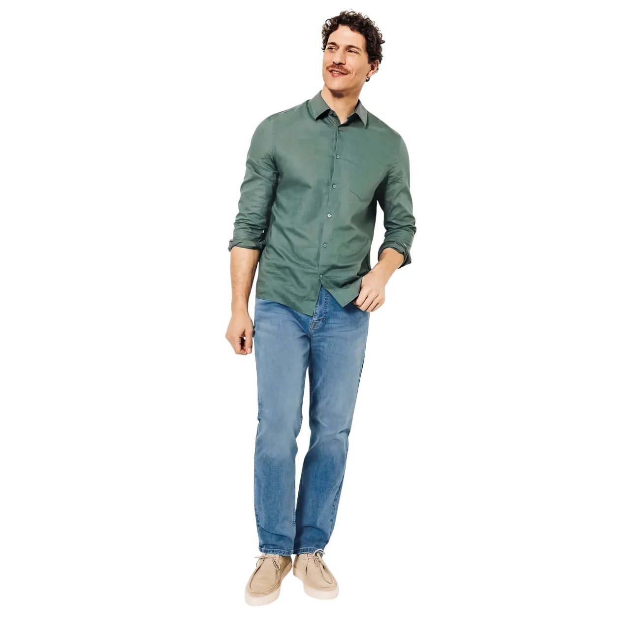 Straight jeans - Blue - Image 5