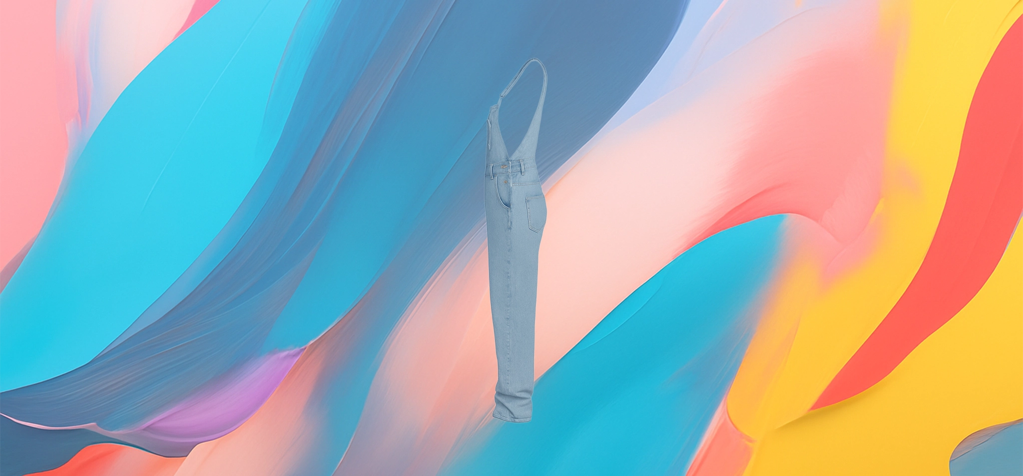 The 25x Classic Light Blue Denim Overalls - Image 2