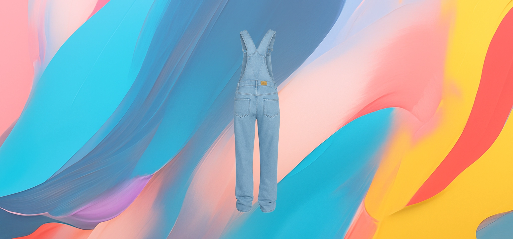 The 25x Classic Light Blue Denim Overalls - Image 3