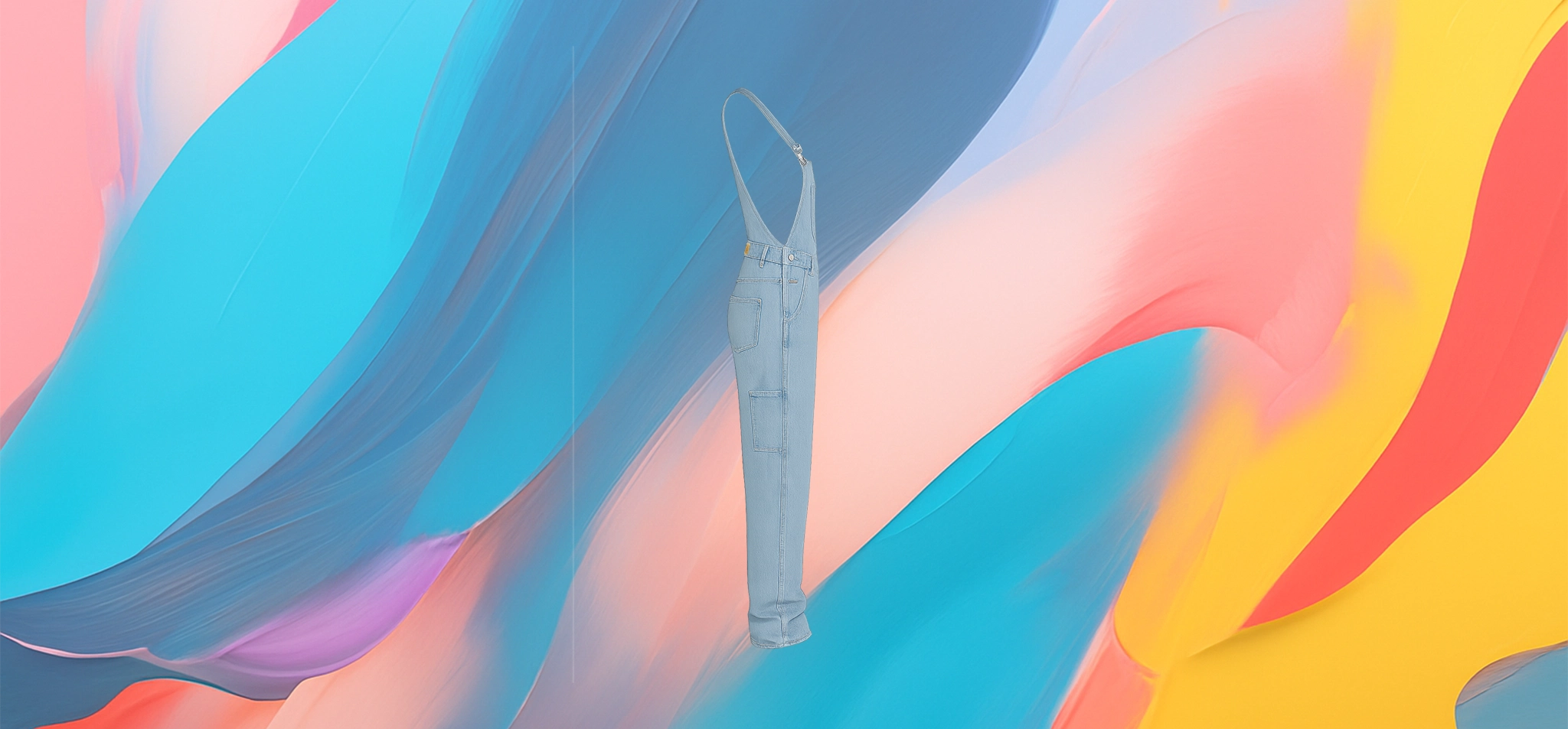 The 25x Classic Light Blue Denim Overalls - Image 4