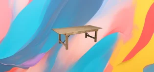The 25x Farmhouse Fold Table 6ft