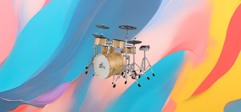 The 25x NaturalTone E-Drums