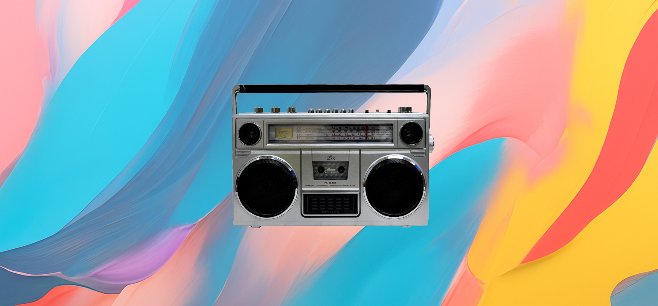 The 25x RetroWave Boombox