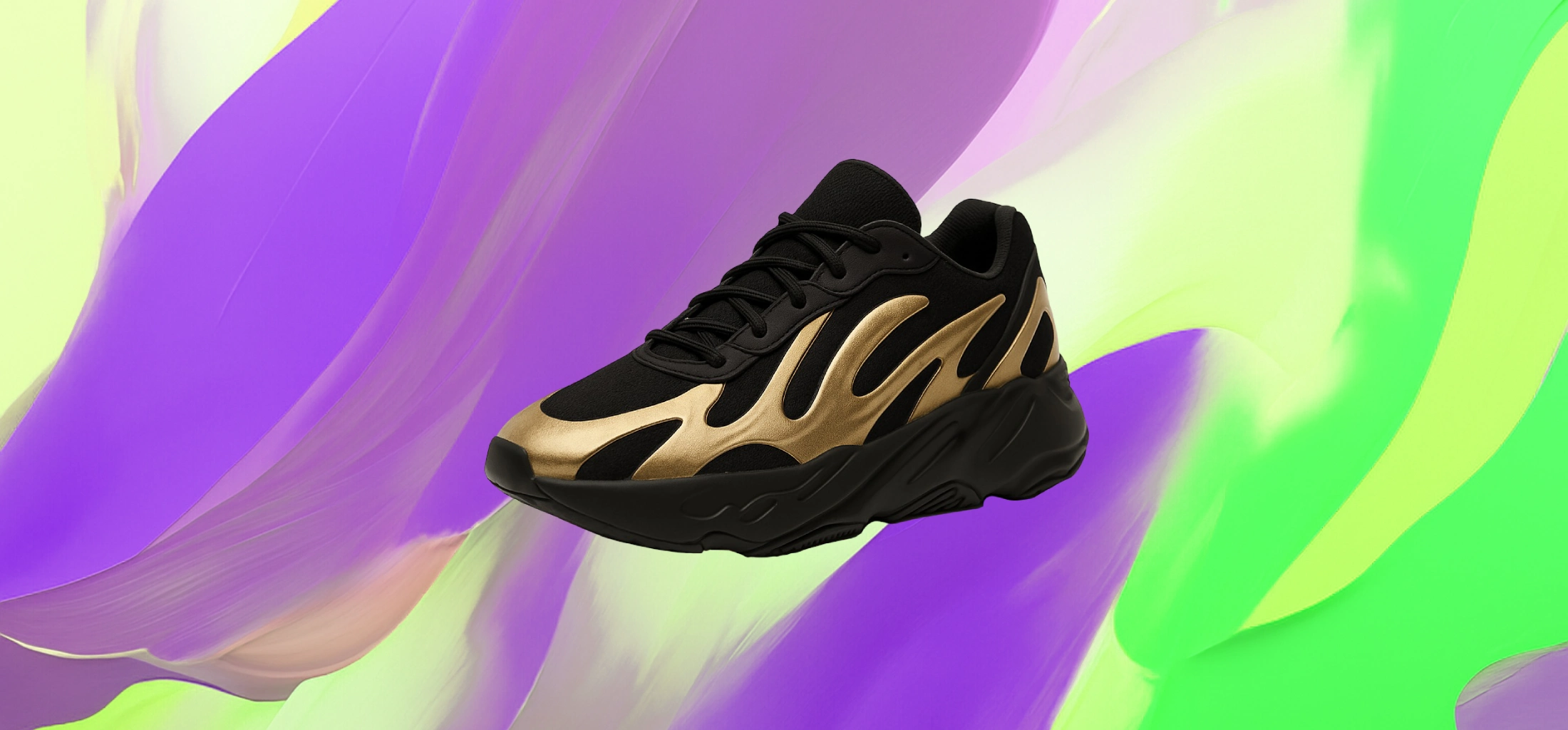The 25x Sneaker Black & Gold