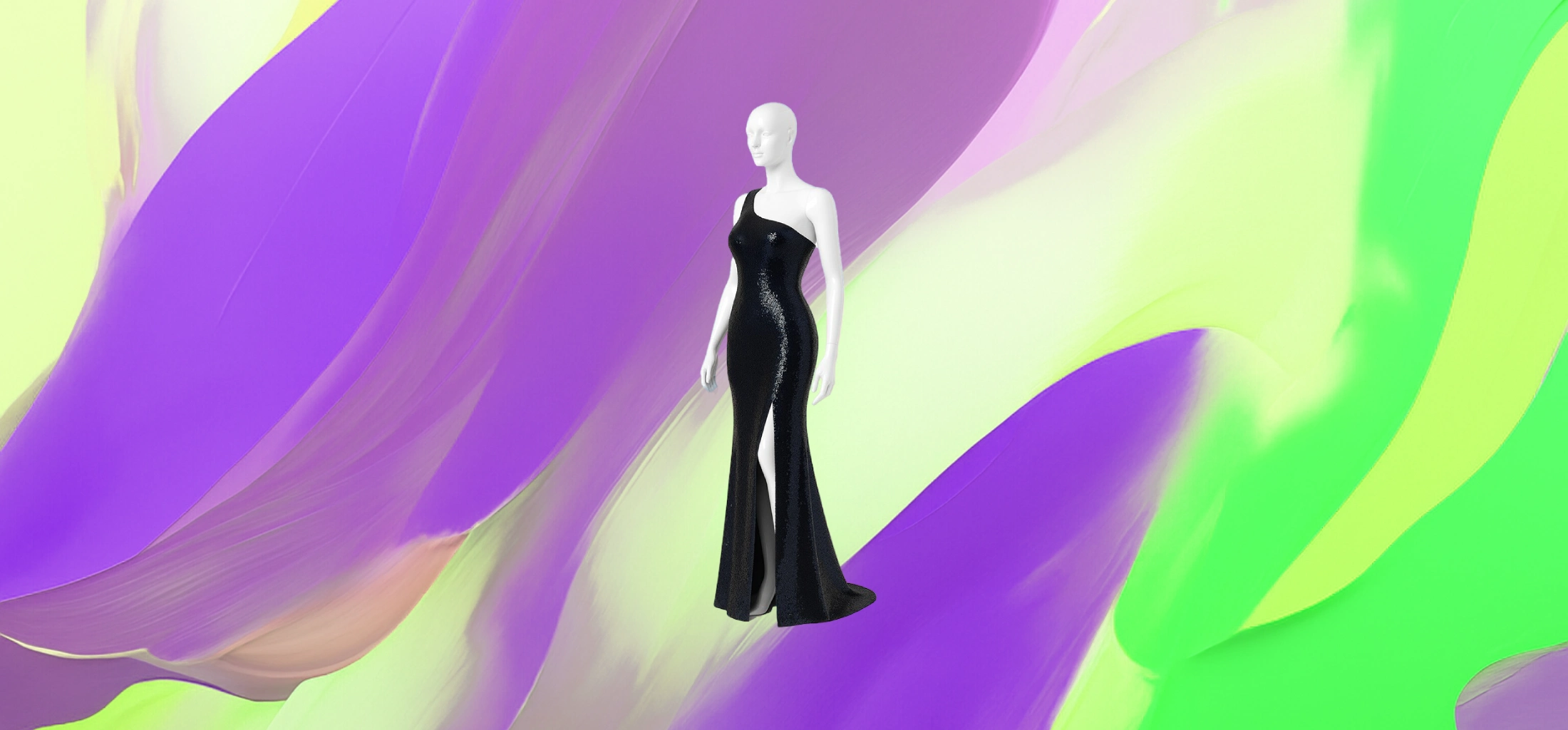 The 25x - Midnight Allure Sequin Gown - Image 2