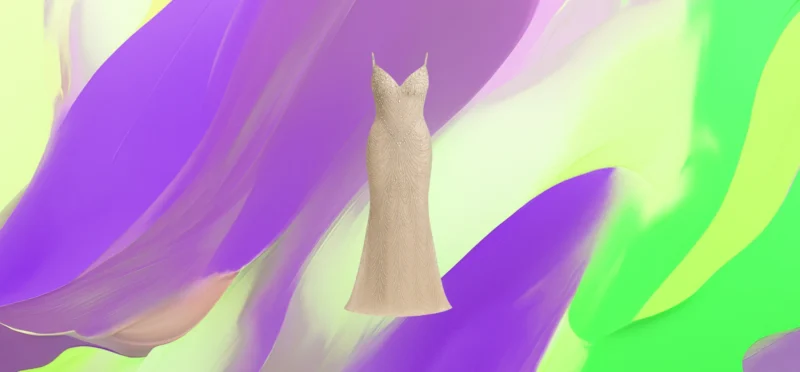 The 25x - Golden Elegance Beaded Gown