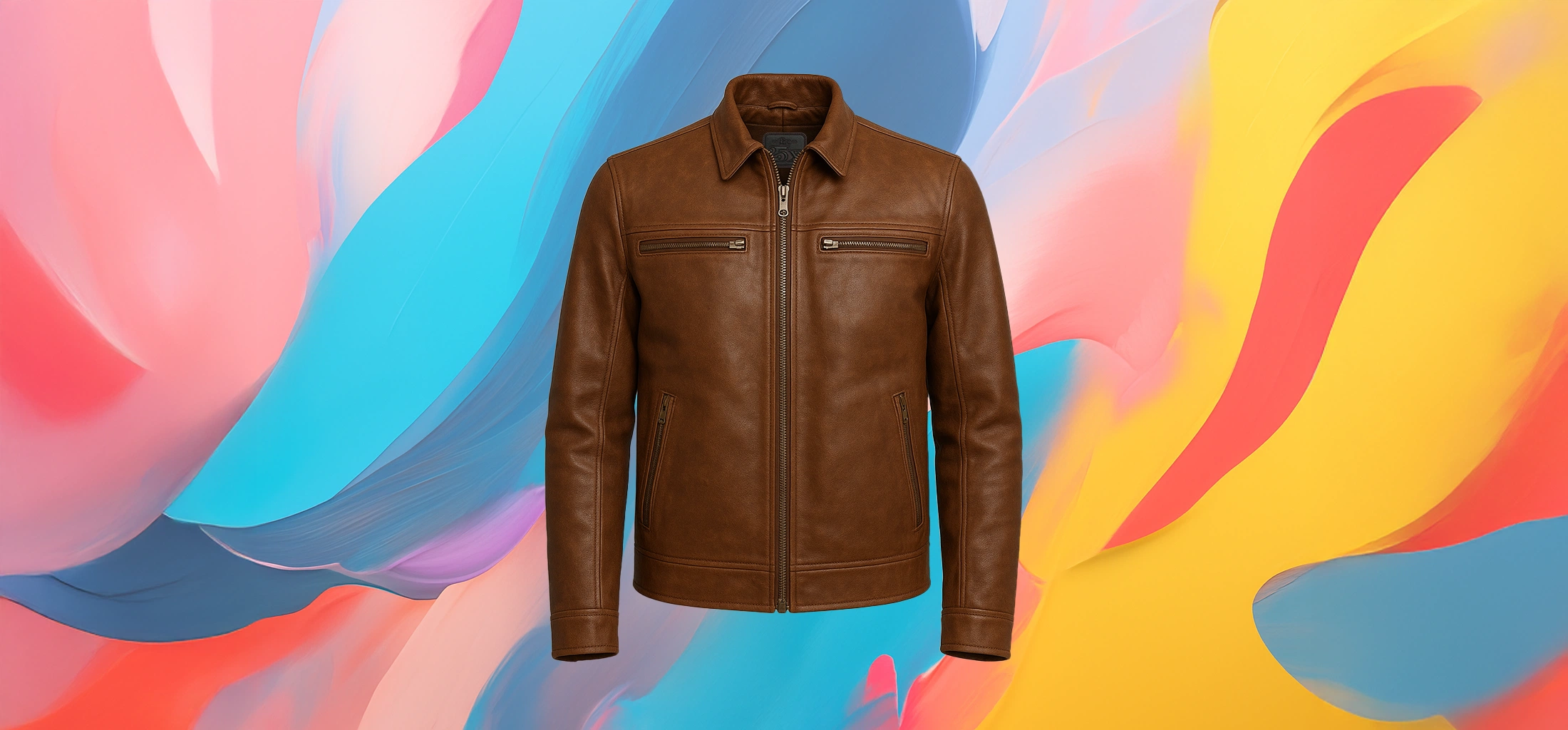 The 25x - Classic Brown Leather Jacket