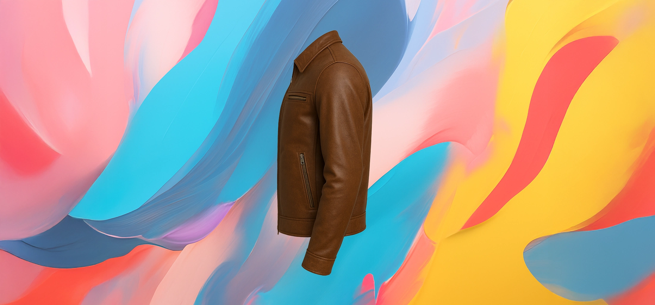 The 25x - Classic Brown Leather Jacket - Image 4