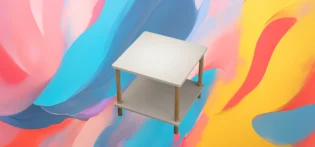 produit#20-1 The 25x Square East Side Table