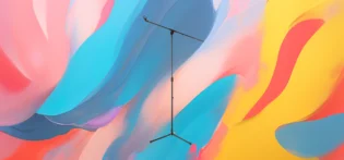 The 25x FlexiStand MJ-323 — Adjustable Mic Tripod