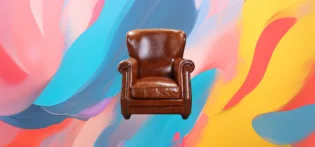 produit#23-1 The 25x Regal Brown Leather Armchair