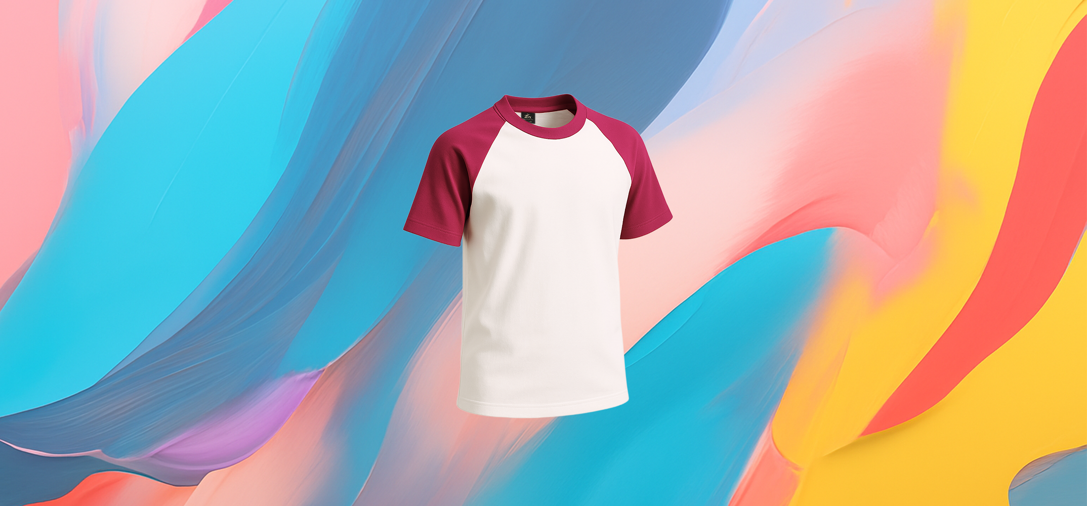 The 25x White T-shirt with fuschia power - Image 4
