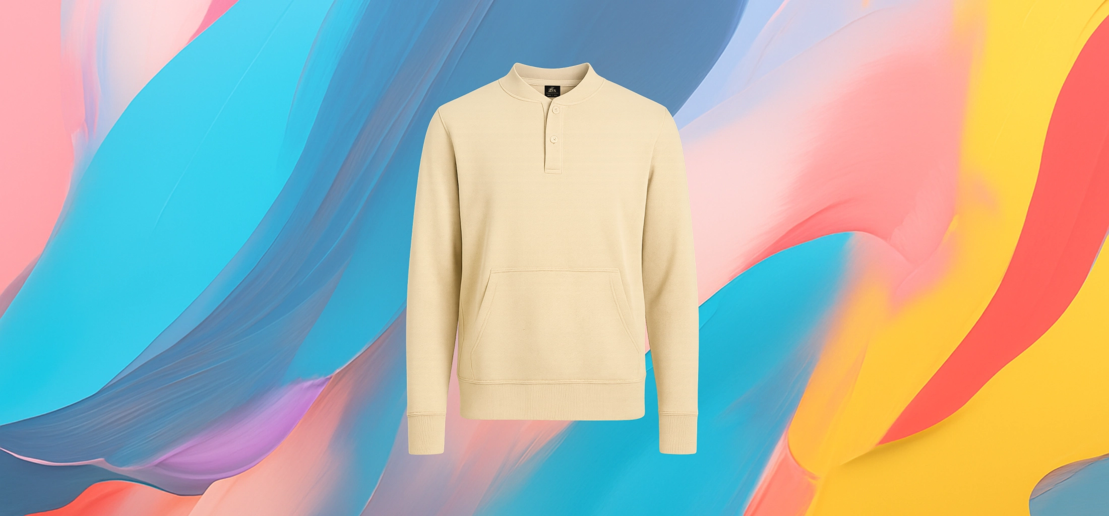 The 25x Henley Sweatshirt