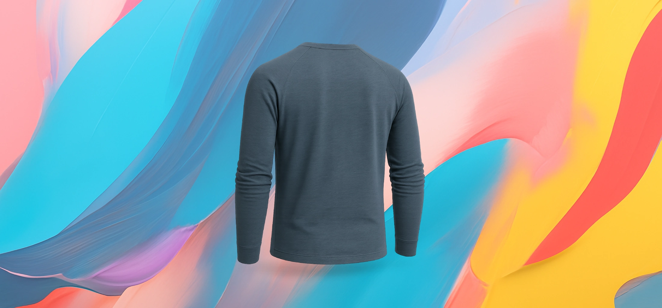 The 25x Men’s Luxury Henley Long Sleeve T-shirt - Image 2