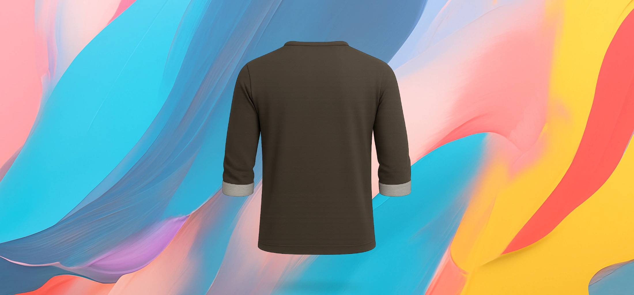 The 25x Men’s Luxury Henley Shirt - Image 2