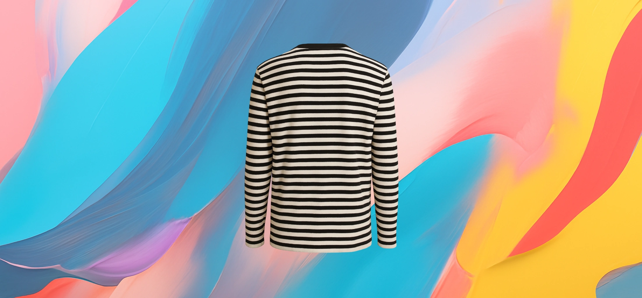 The 25x Classic Striped Long Sleeve Tee - Image 2