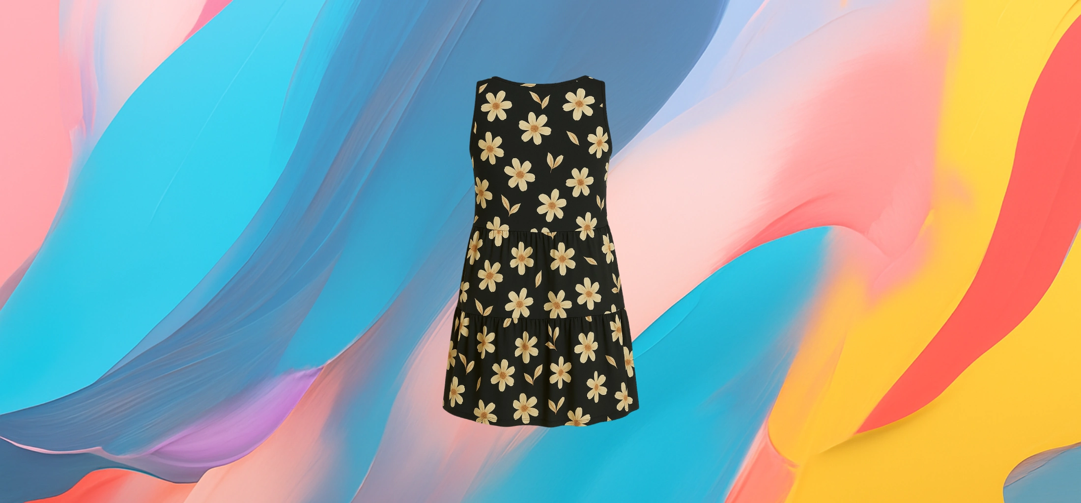 The 25x Sleeveless Floral Dress - Image 4