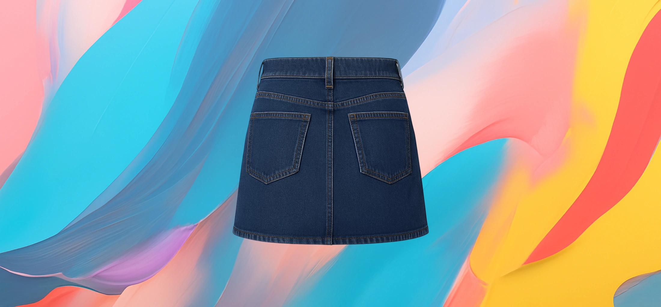 The 25x Denim Mini Skirt - Image 4