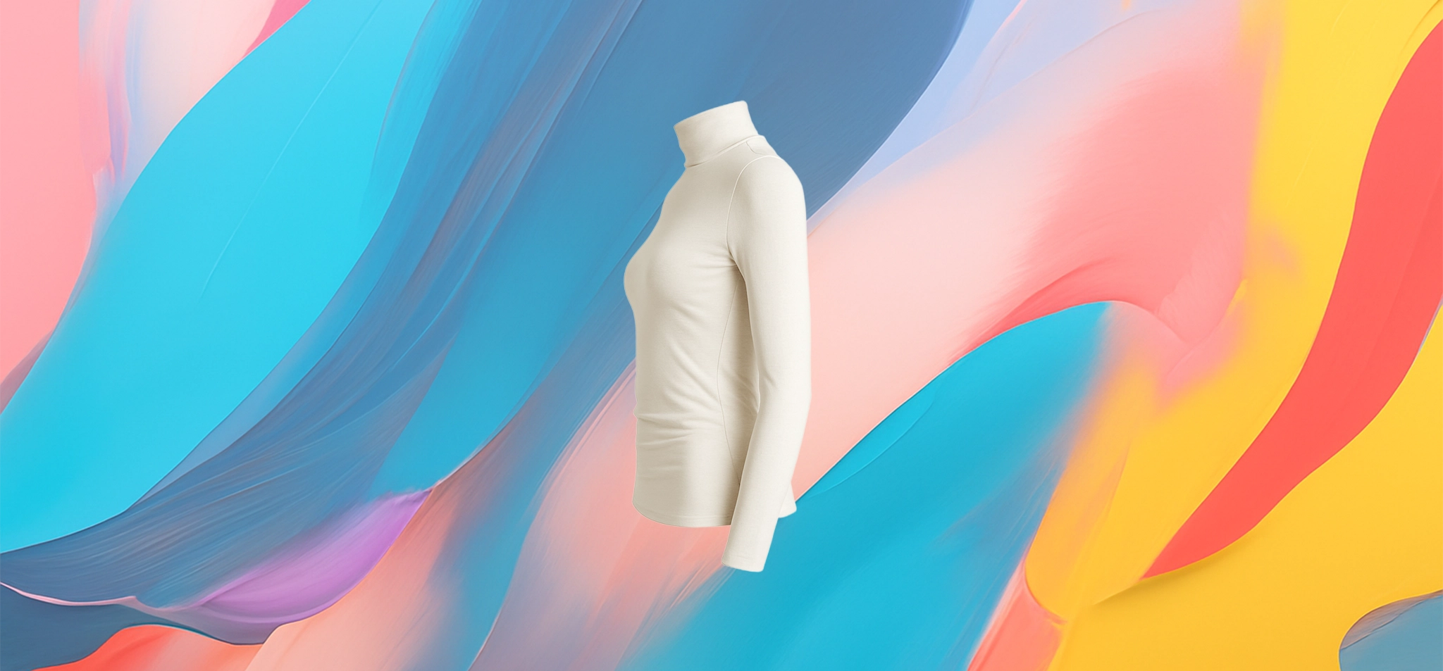 The 25X Women’s Slim Fit Turtleneck Top - Image 4
