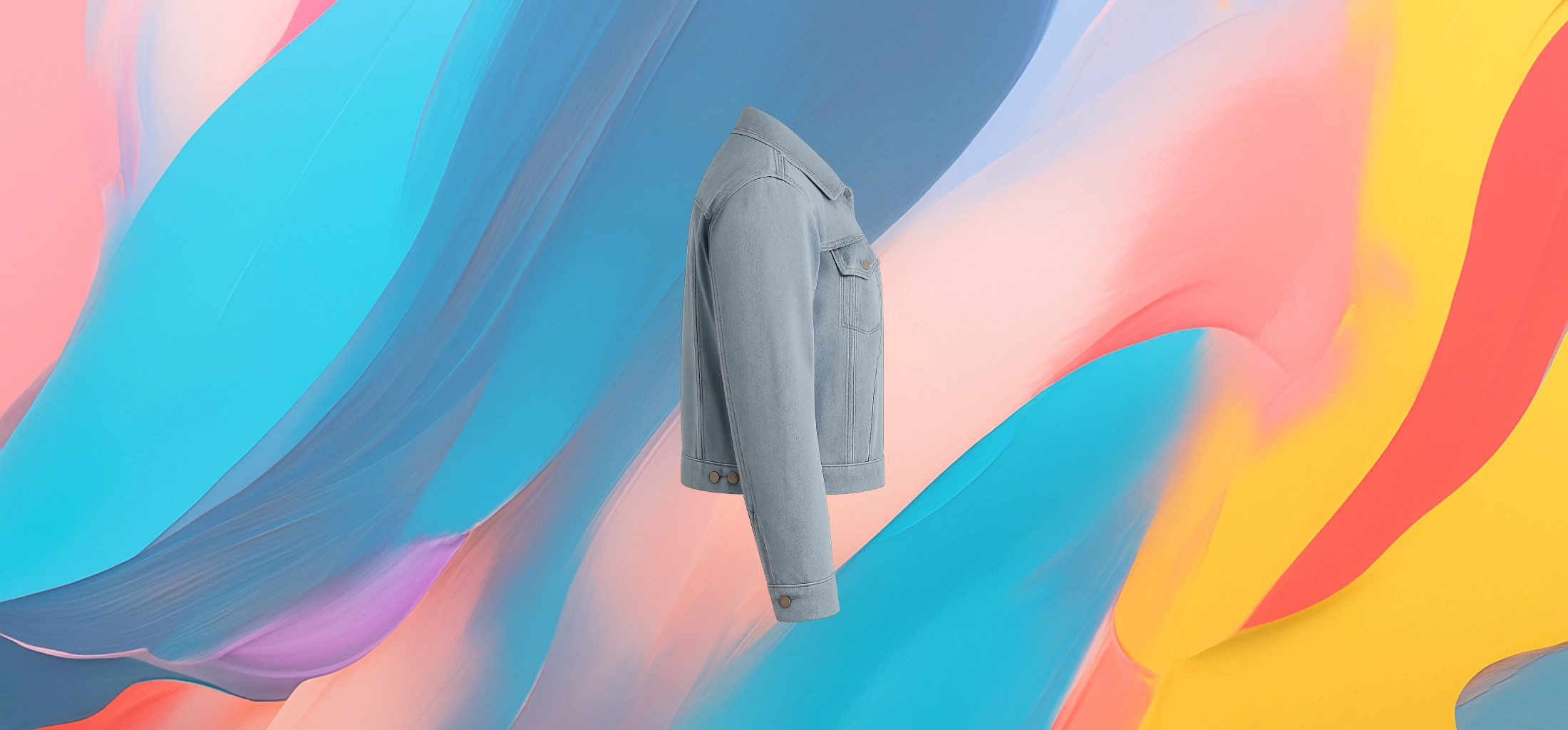 The 25x Classic Light Blue Denim Jacket - Image 3
