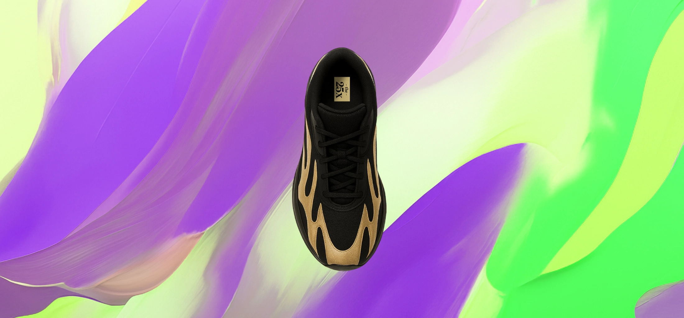 The 25x Sneaker Black & Gold - Image 4