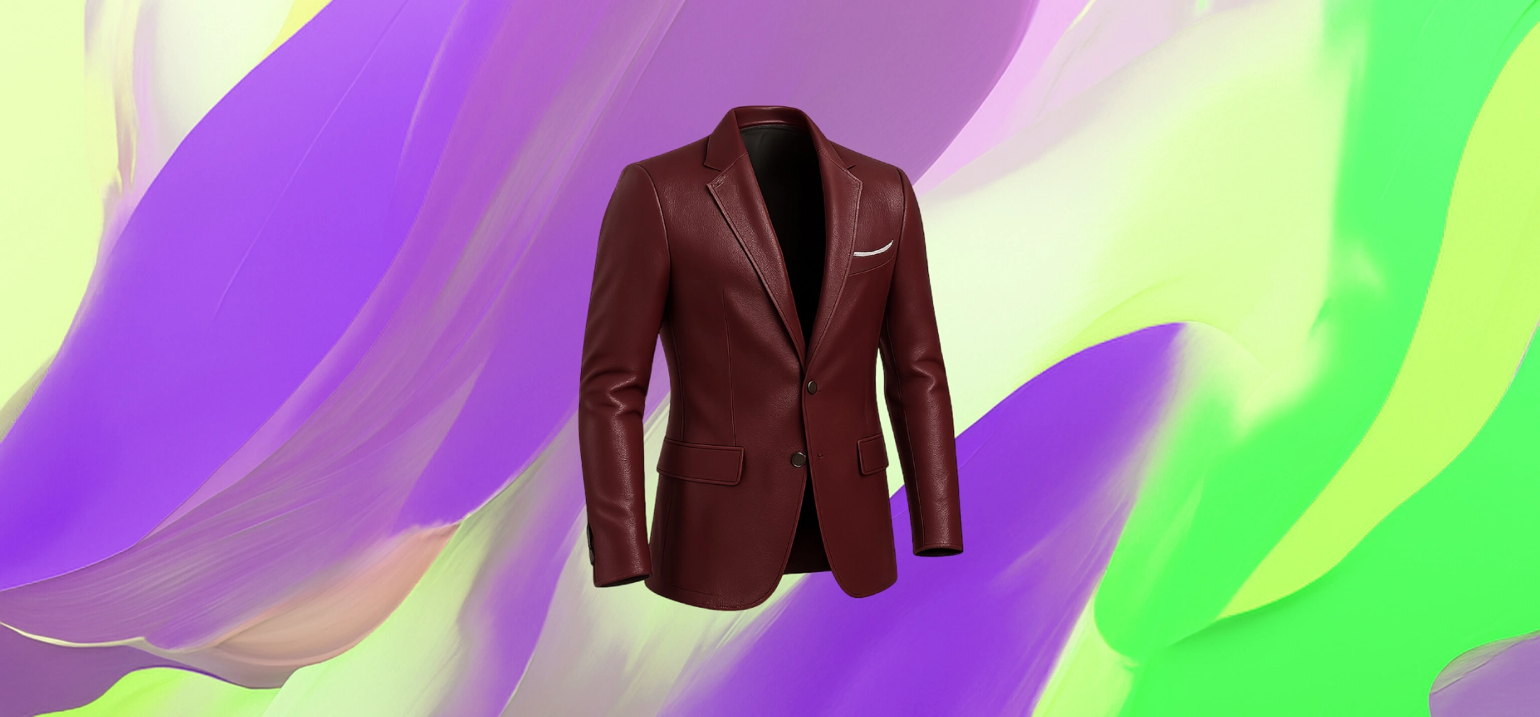 The 25x – Prestige Edge – Slim Leather Business Blazer - Image 2
