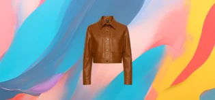 The 25x Cropped Leather Jacket