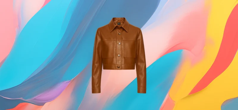 The 25x Cropped Leather Jacket