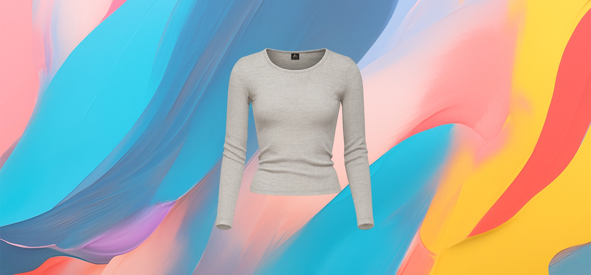 The 25x Essential Ribbed Long Sleeve Top
