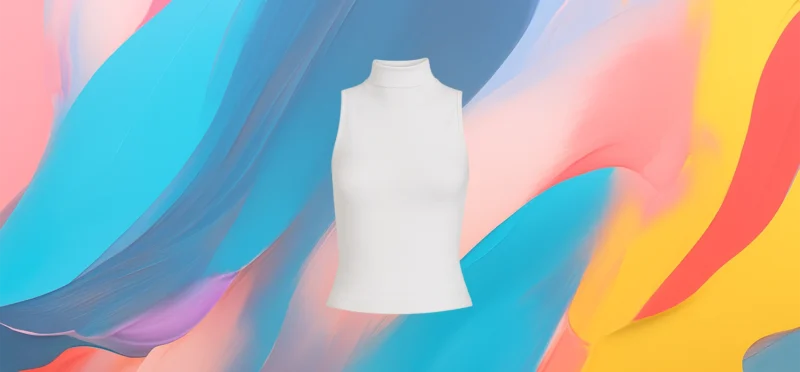 The 25X Sleeveless High-Neck Top