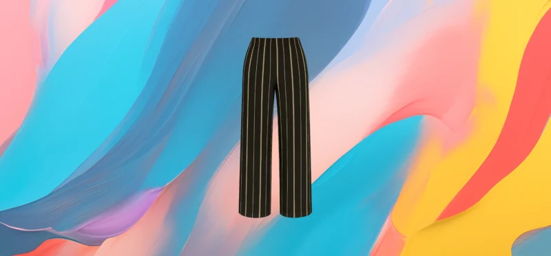 The 25x Women's Opulence Striped Trousers