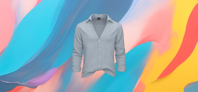 THE 25X Men's Premium Blue Shirt