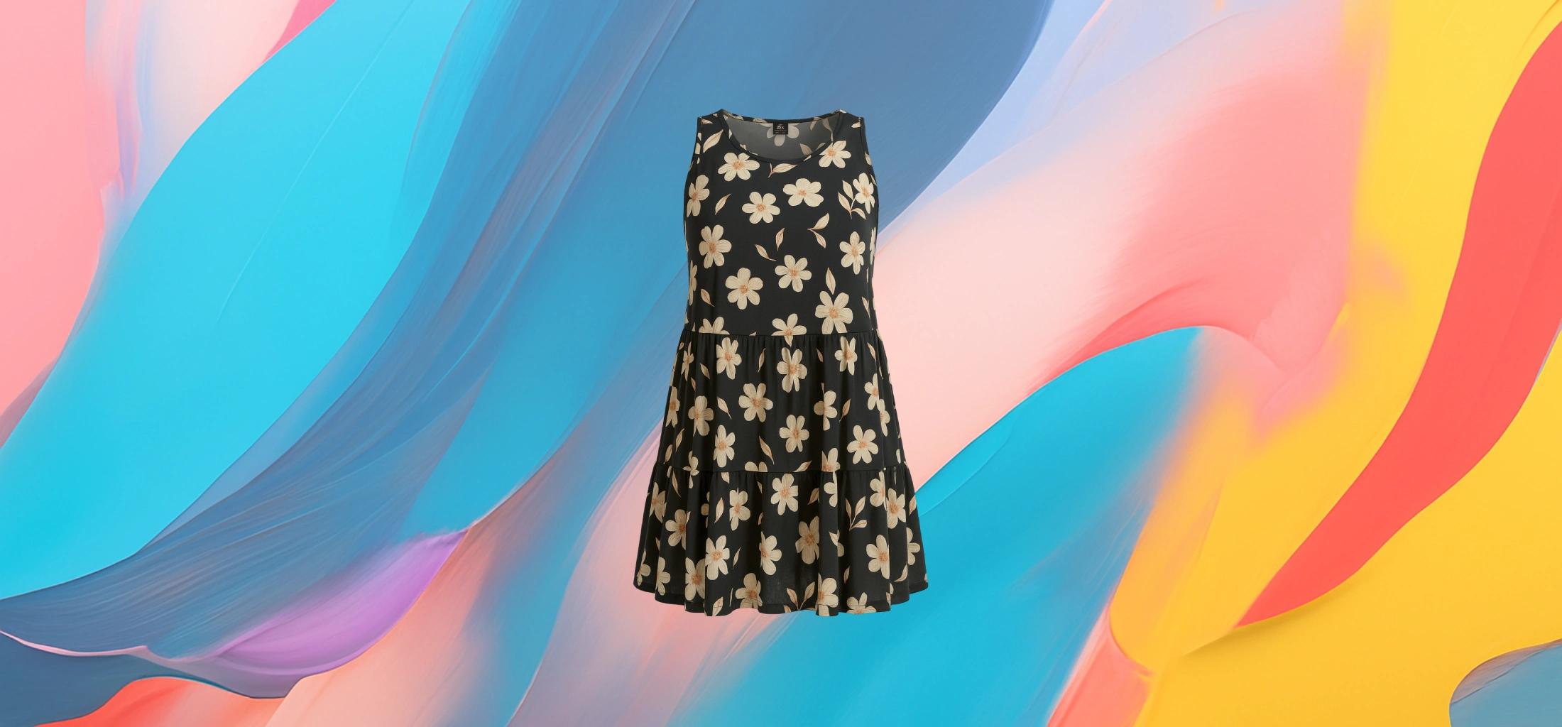 The 25x Sleeveless Floral Dress