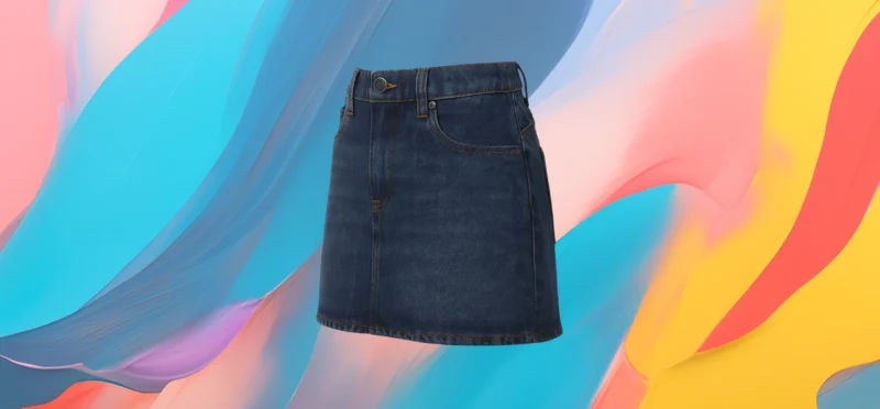The 25x Denim Mini Skirt