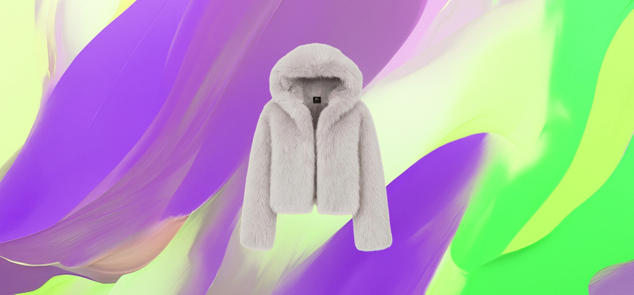 The 25x Frost Glow Faux Fur Hoodie