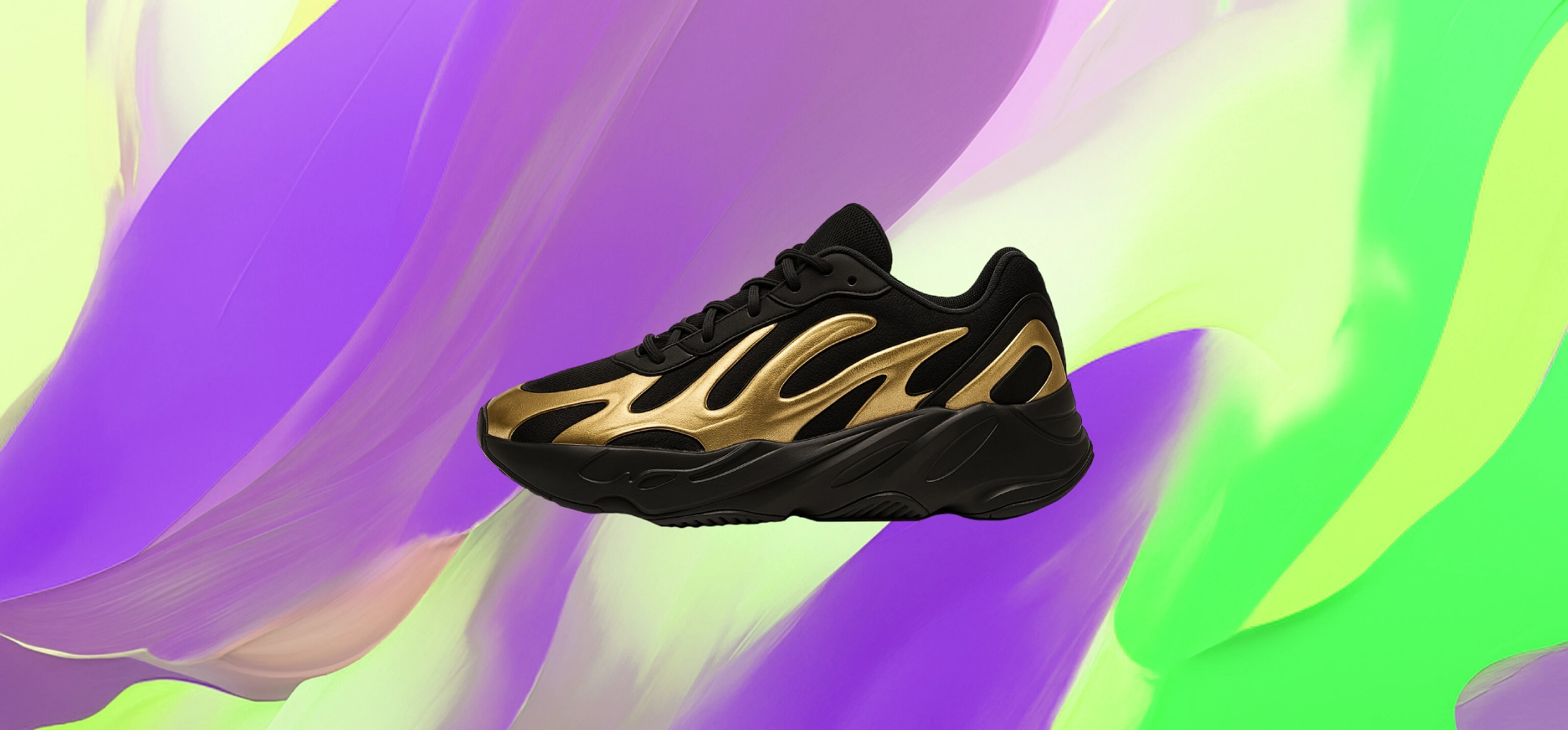 The 25x Sneaker Black & Gold - Image 3