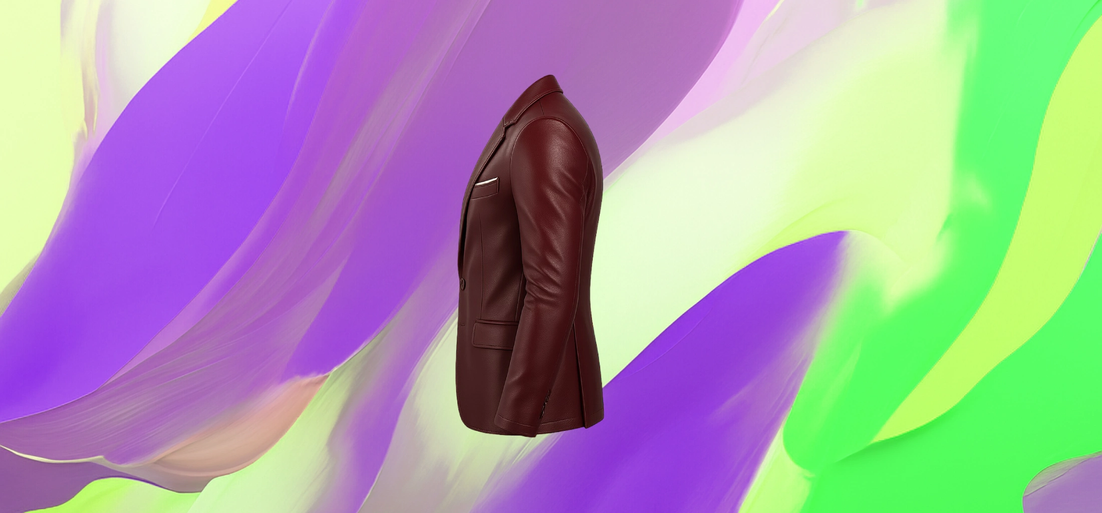 The 25x – Prestige Edge – Slim Leather Business Blazer - Image 3