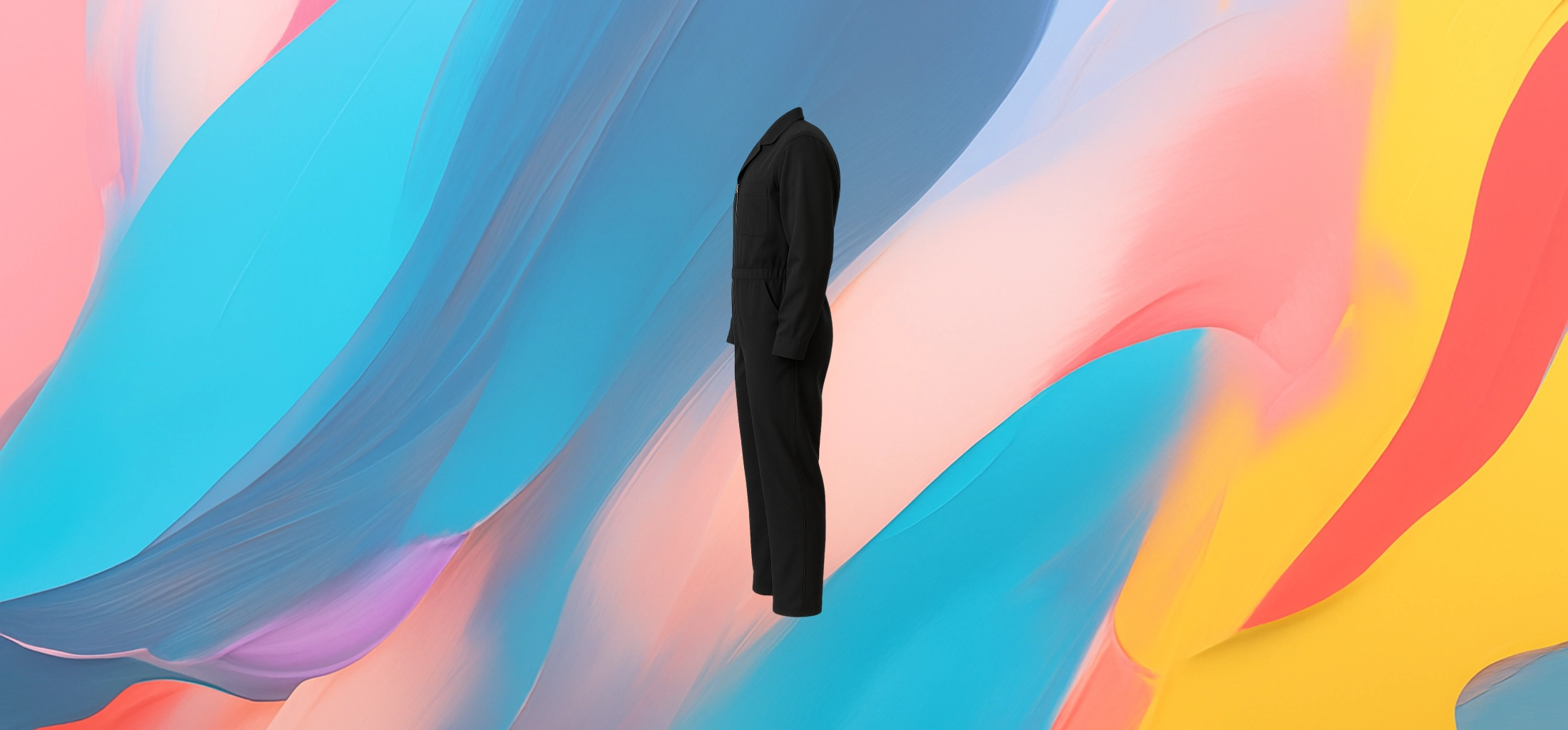 The 25x – Black Coverall - Image 2