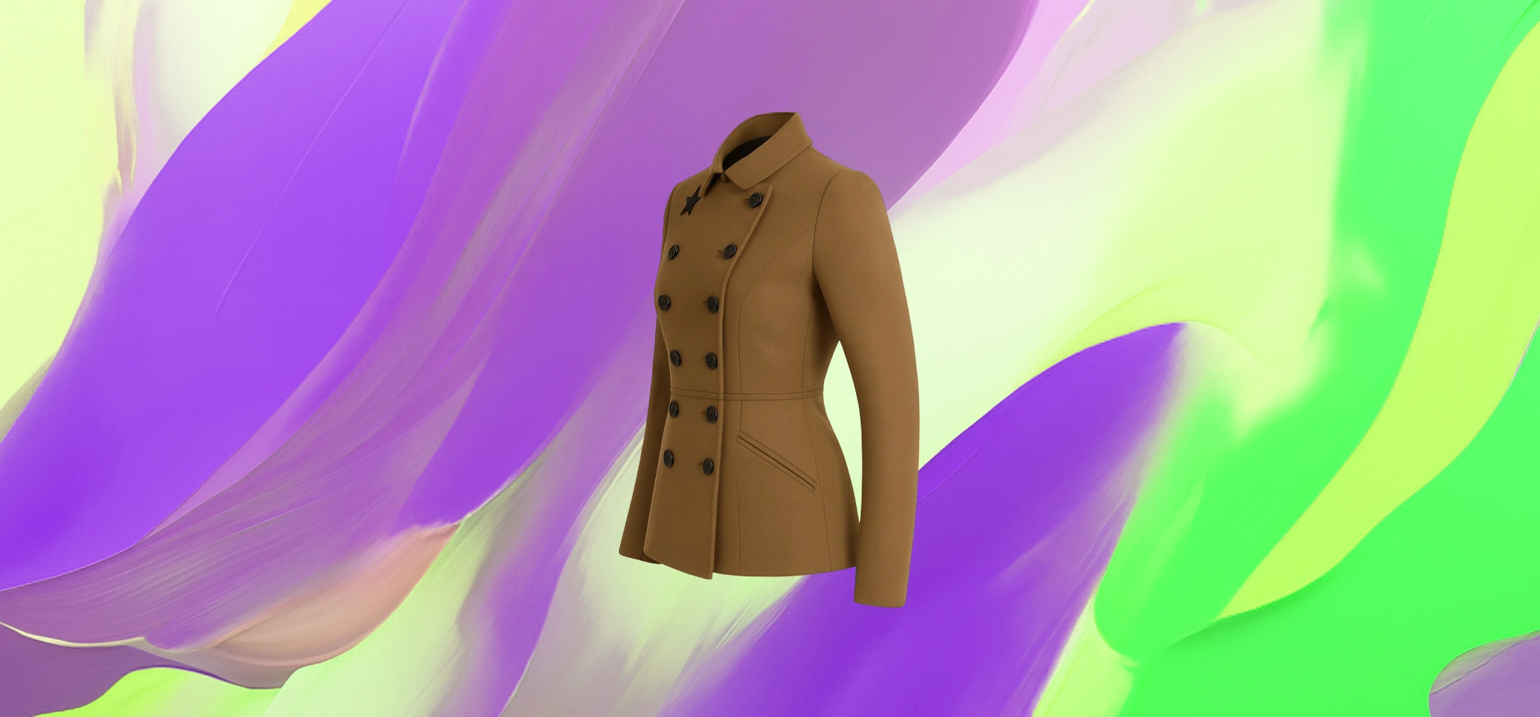 The 25x Women’s Luxury Double-Breasted Jacket - Image 2