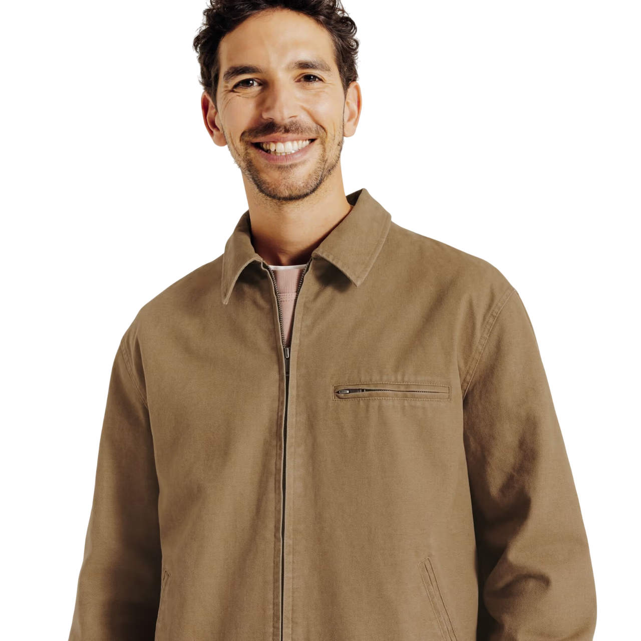 Lightweight Shirt Collar Jacket - Image 4