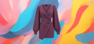 The 25 X Plum Allure Dress