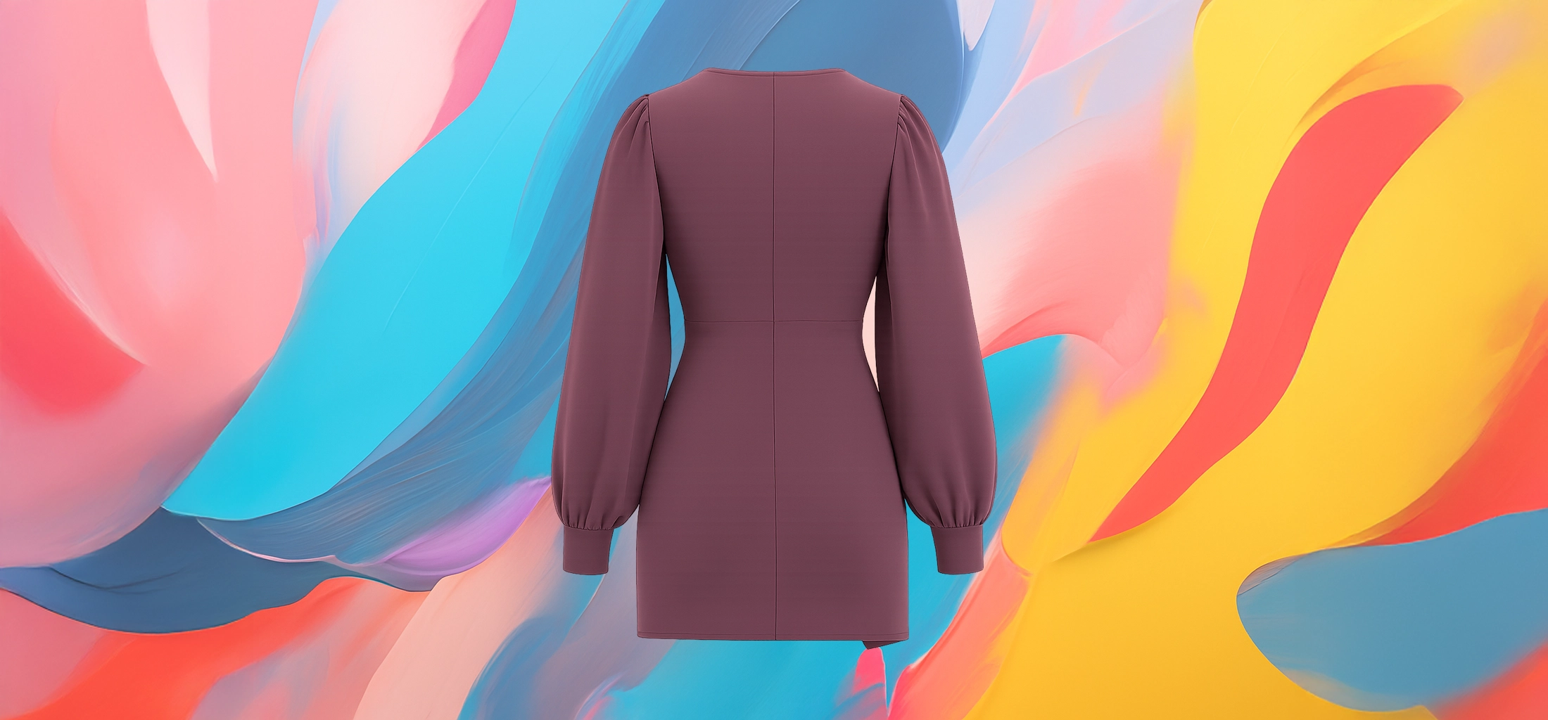 The 25 X Plum Allure Dress - Image 4