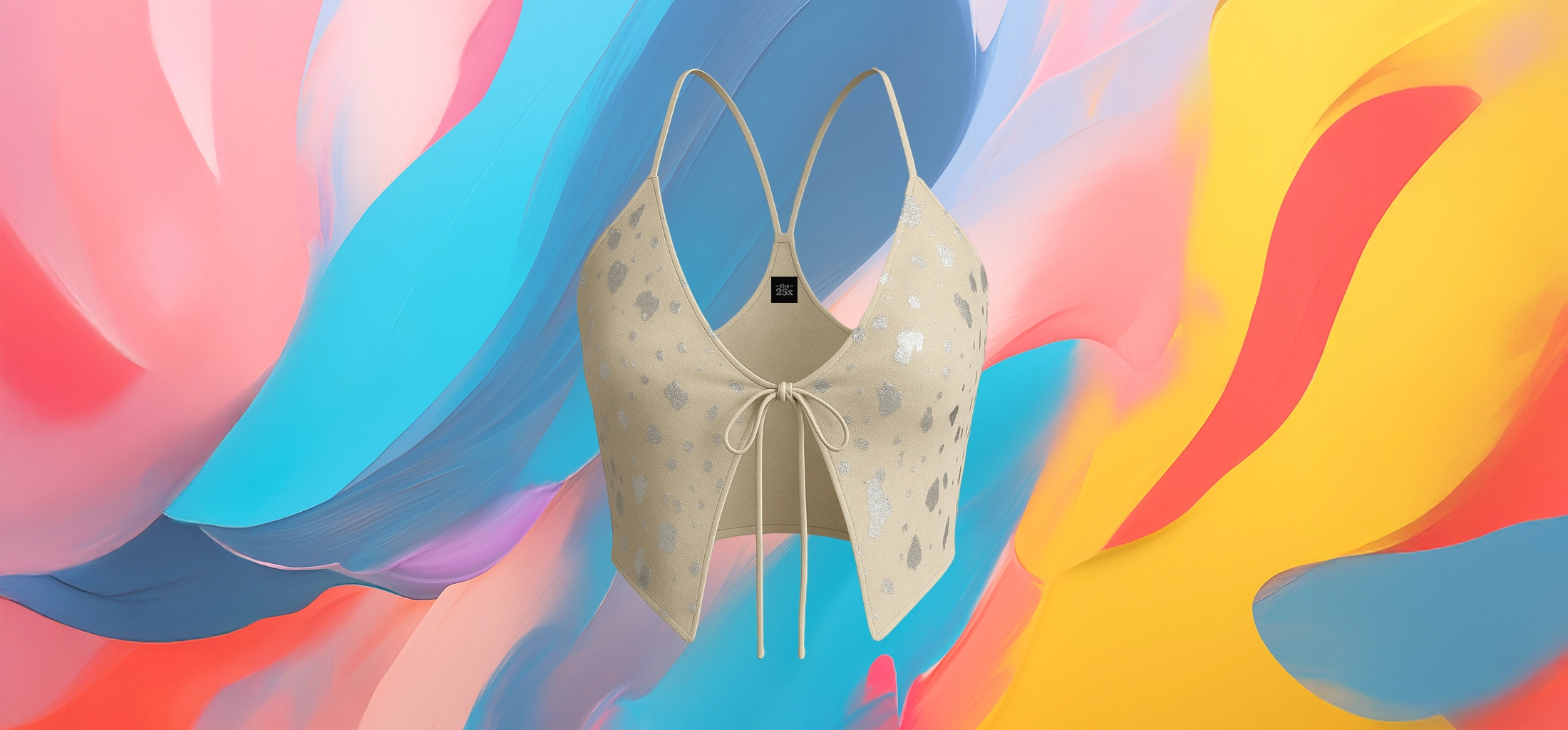 The 25 X Silver Dust Halter