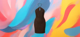 Produit# 14-1-1 The 25 X Cocoa Desire Dress